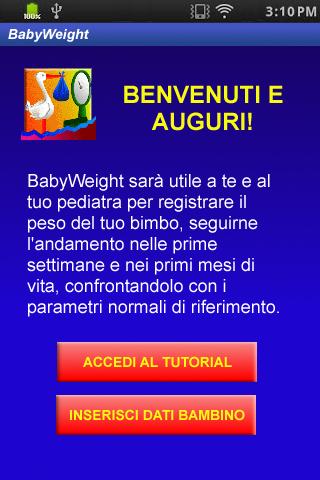 Baby-Weight peso neonato