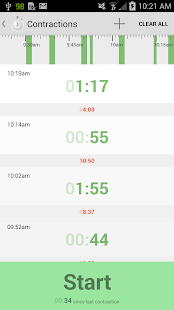 【免費醫療App】Best Contraction Timer-APP點子