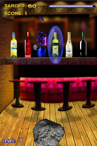 Android application Bottle Shoot screenshort