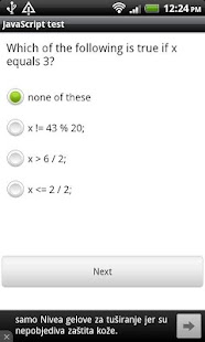 JavaScript test Screenshots 3