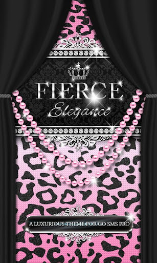 Luxury Theme Pink Leopard SMS★