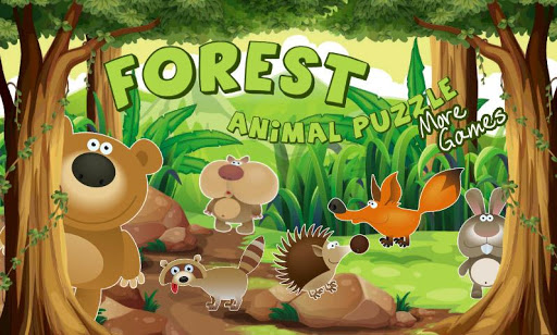 Forest Animal Edu kid Puzzle