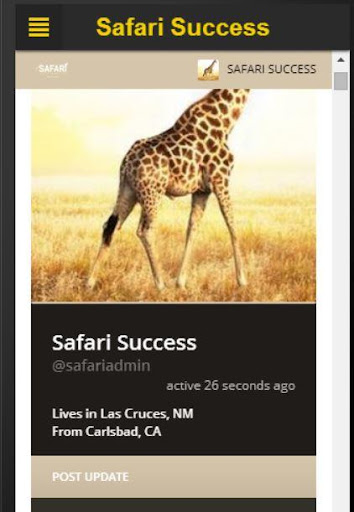 Safari Success