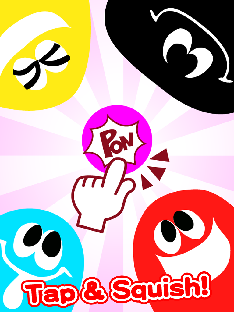 Touch, Squish and PanPanPop! Screen 2