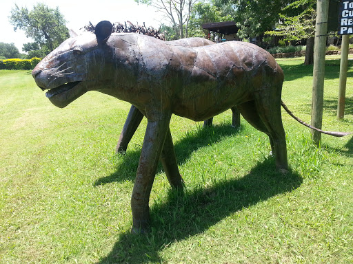 Riverside Lion Sculpture