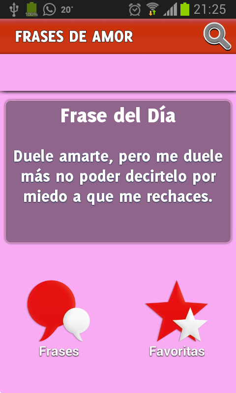 Android application Love Quotes with Images for Whatsapp screenshort