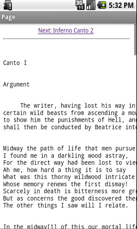 Dantes Purgatory Divine Comedy Screen 2