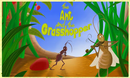 Ant and Grasshopper Storybook poster 11