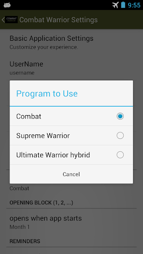 Combat Warrior