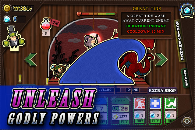    Tap Heroes - Idle Clicker- screenshot  