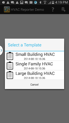 HVAC Reporter Pro Demo