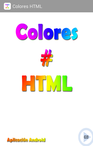 Colores HTML