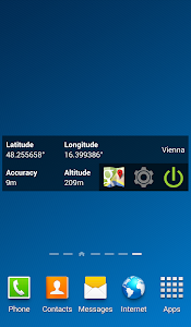 Screenshot GPS Widget Pro v1.4.0
