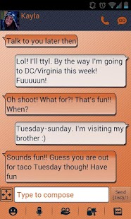 GoSMS Chicago Football Theme Screenshots 1