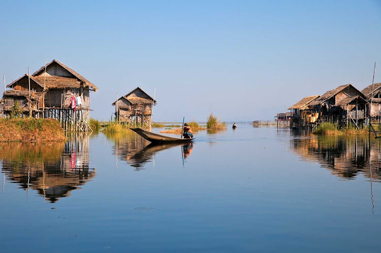 Inle Lake is a picturesque fresh-water lake in Myanmar. At the end of your river cruise aboard the AmaPura, consider adding a post-cruise stay of three nights at Inle Lake and one night in Yangon. 