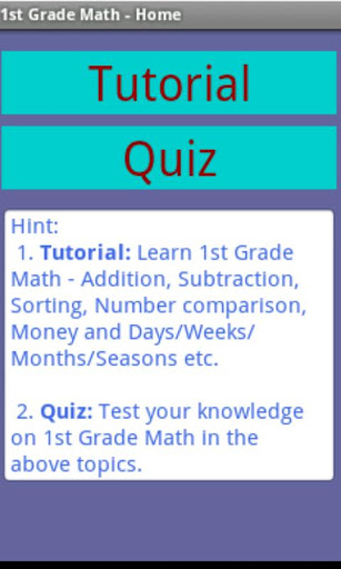 1st Grade Math