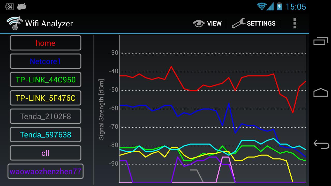 Wifi spectrum analyzer software