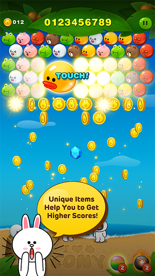 LINE Bubble! - screenshot