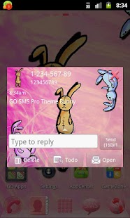 How to mod Theme Bunny for GO SMS Pro 3.0 apk for android