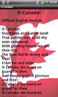 Canadian Anthem