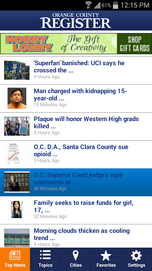 Orange County Register Android Apps on Google Play