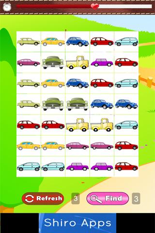 【免費冒險App】Cars Match Game for Toddlers-APP點子