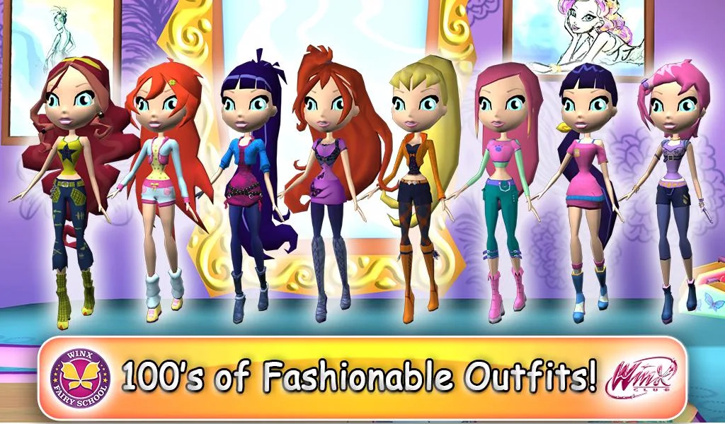  Winx Fairy School Lite: captura de tela 