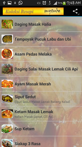 Resepi Masakan Melayu