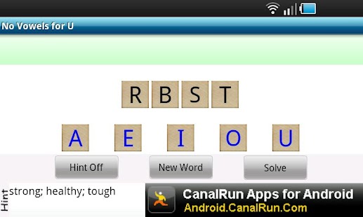 No Vowels for U Screenshots 0