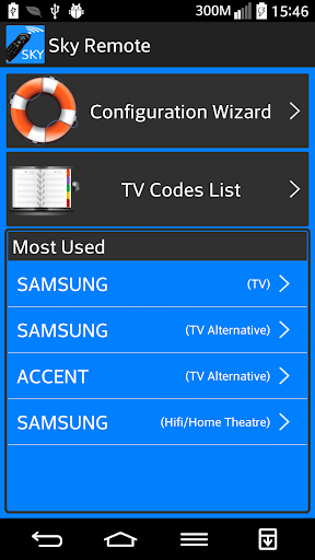 Sky Remote Codes