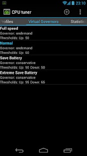   CPU tuner (Rooted phones)- screenshot thumbnail   