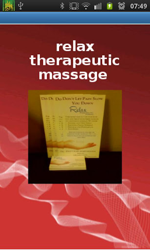 Relax Therapeutic Massage