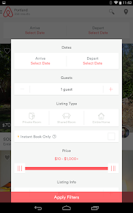 Airbnb - screenshot thumbnail