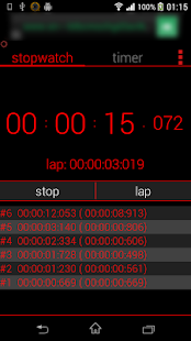 The A4 Stopwatch & Timer FREE Screenshots 4