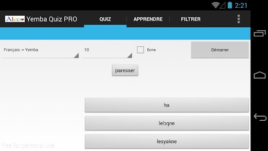 Free Yemba Quiz PRO APK