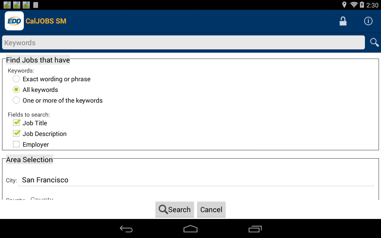 CalJOBS Android Apps On Google Play
