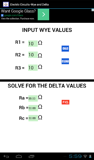 【免費教育App】Wye and Delta Resistor-APP點子