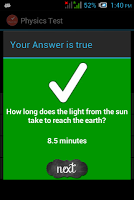 Physics Quiz Test APK Screenshot Thumbnail #5