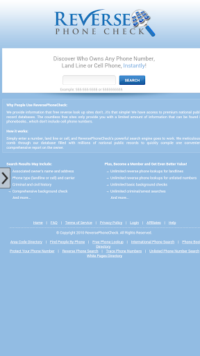 Free Phone Number LookUpsee