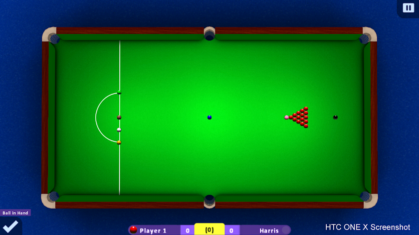 INTERNATIONAL SNOOKER Screen 2