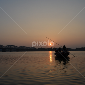 Surya Dobar Pala... by Arunava Bandyopadhyay - Landscapes Sunsets & Sunrises