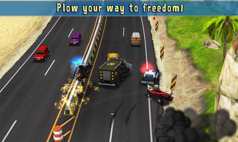 Reckless Getaway Free: captura de tela