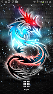Dragon Tribal Neon LWP