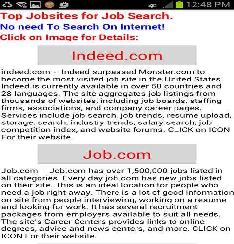 Job Search Station