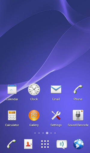 eXperian-Z3 Theme -KK Launcher