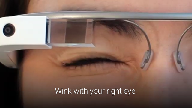 Wink Google Glass Help