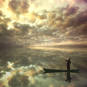 Cacth the Sky by Ipoenk Graphic - Digital Art Things