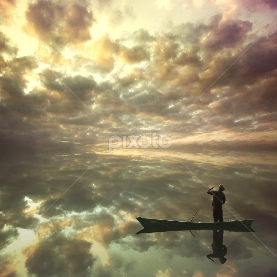 Cacth the Sky by Ipoenk Graphic - Digital Art Things