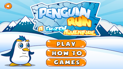 Penguin Run:A Frozen Adventure