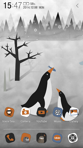 Winter of Antarctic Atom Theme